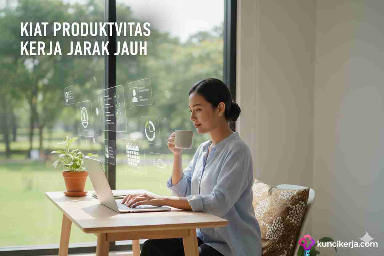 Kiat Produktivitas Kerja Jarak Jauh